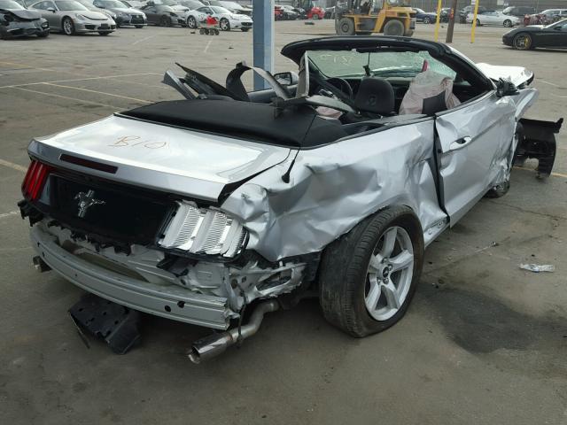 1FATP8EM1G5279996 - 2016 FORD MUSTANG SILVER photo 4