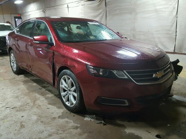 2G1105SA2G9177794 - 2016 CHEVROLET IMPALA LT BURGUNDY photo 1