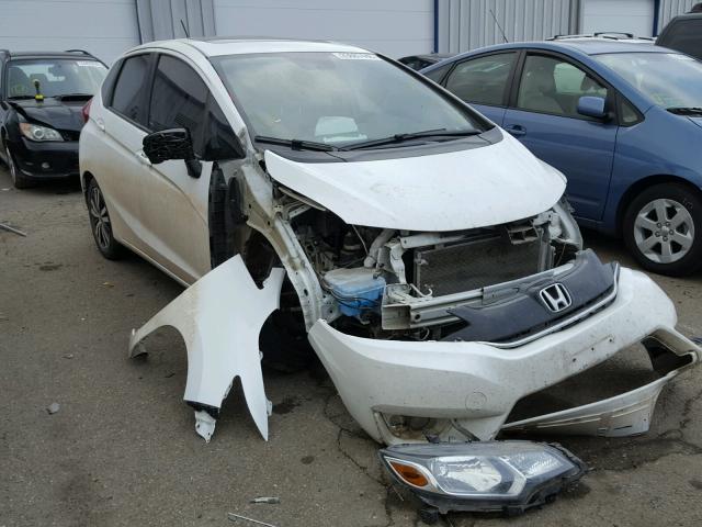 3HGGK5G83FM735208 - 2015 HONDA FIT EX WHITE photo 1