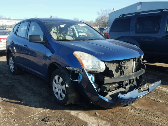 JN8AS58V38W128922 - 2008 NISSAN ROGUE S BLUE photo 1