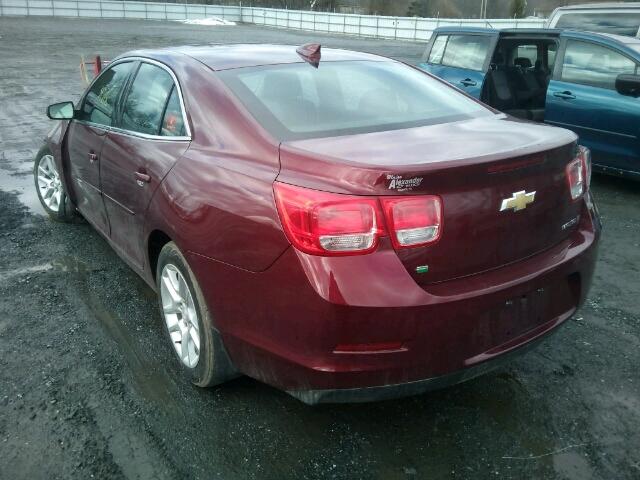 1G11C5SA7GF109280 - 2016 CHEVROLET MALIBU LIM 勃艮第红 照片 3