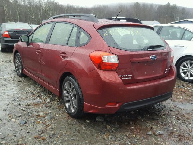 JF1GPAP6XG8244444 - 2016 SUBARU IMPREZA SP RED photo 3