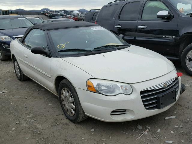 1C3EL45R05N618736 - 2005 CHRYSLER SEBRING WHITE photo 1