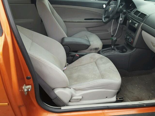 1G1AL15F667732091 - 2006 CHEVROLET COBALT LT ORANGE photo 5