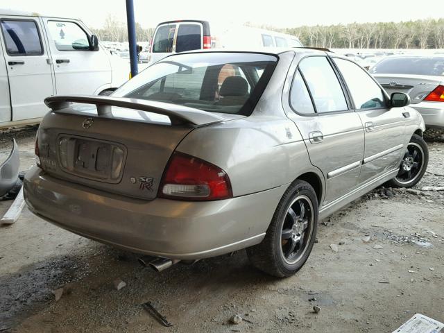 3N1AB51D62L714821 - 2002 NISSAN SENTRA SE- GRAY photo 4