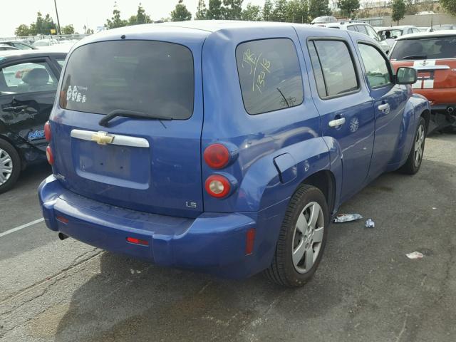 3GNDA13DX6S511517 - 2006 CHEVROLET HHR LS BLUE photo 4