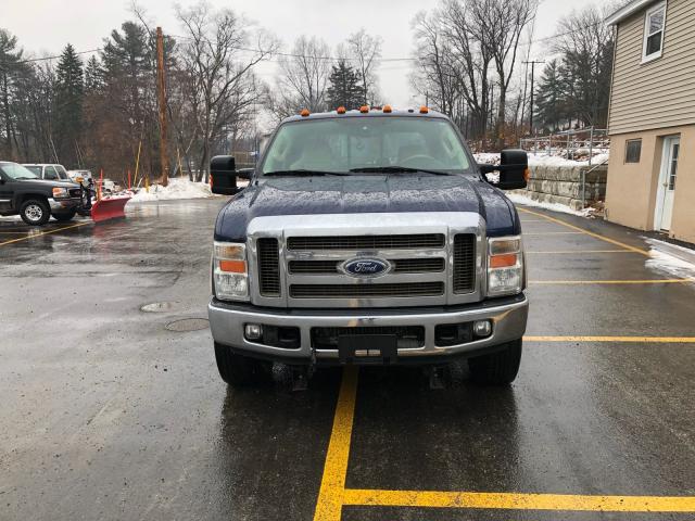 1FTWW31R28EB02499 - 2008 FORD F350 SRW S BLUE photo 6