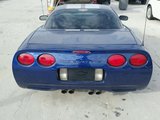 1G1YY12S545127604 - 2004 CHEVROLET CORVETTE Z BLUE photo 6