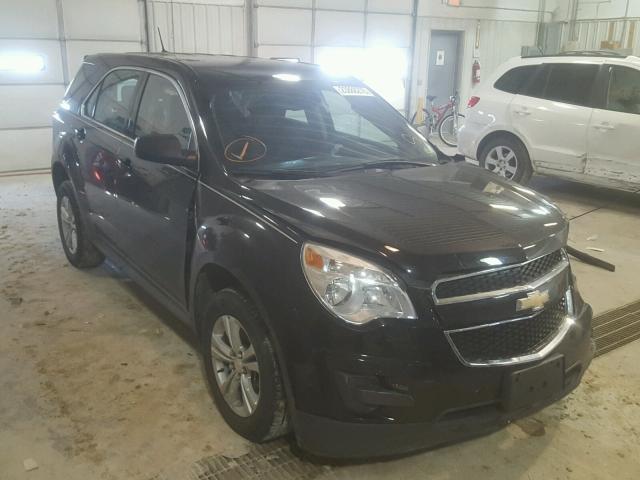 2GNALAEK5E6327818 - 2014 CHEVROLET EQUINOX LS BLACK photo 1