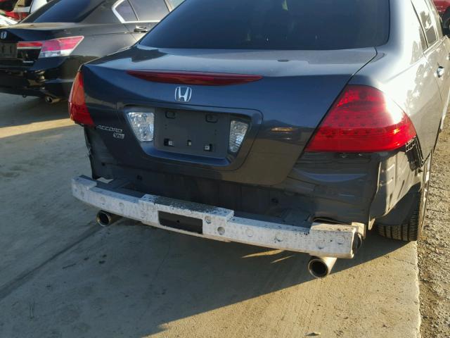 1HGCM66527A010963 - 2007 HONDA ACCORD EX BLACK photo 9