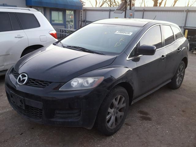 JM3ER293280191587 - 2008 MAZDA CX-7 BLACK photo 2