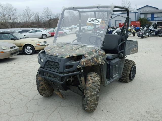 4XARH57A5EE230615 - 2014 POLARIS RANGER 570 GREEN photo 2