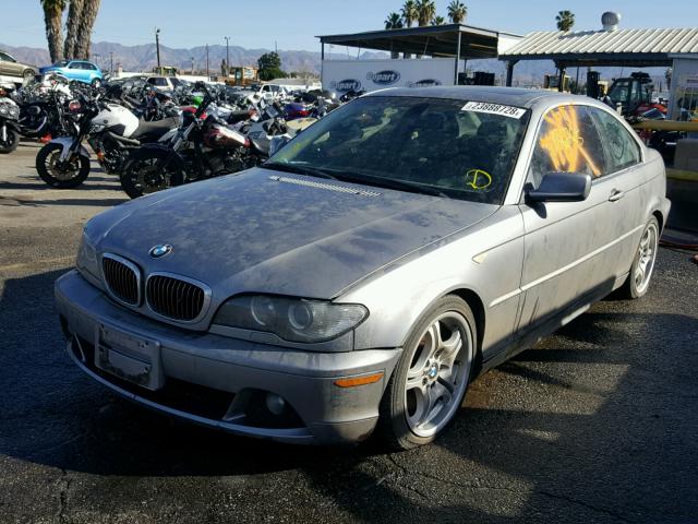 WBABD53454PL11992 - 2004 BMW 330 CI GRAY photo 2