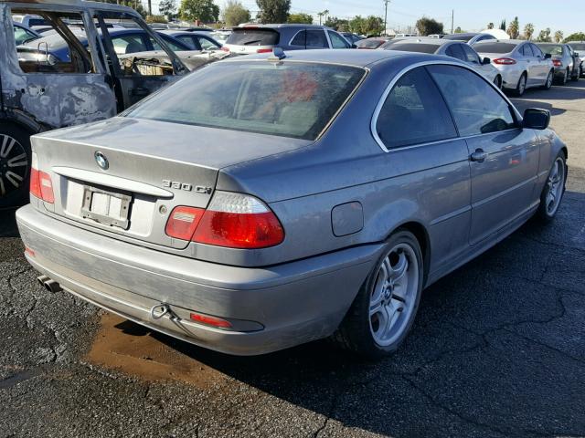 WBABD53454PL11992 - 2004 BMW 330 CI GRAY photo 4