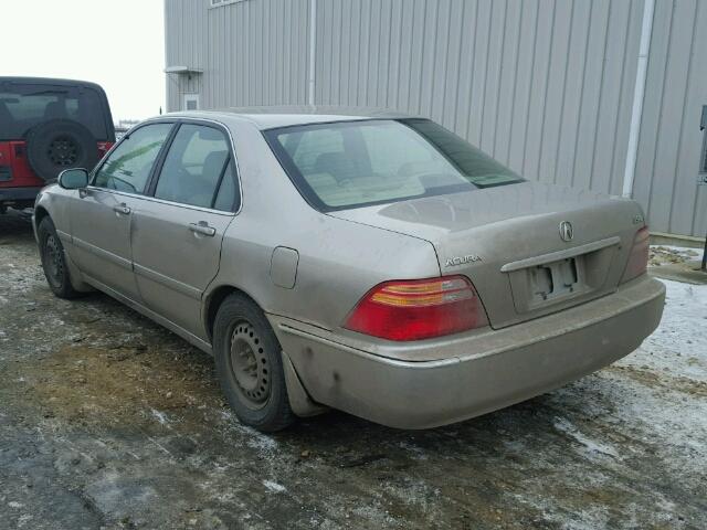 JH4KA965X2C800382 - 2002 ACURA 3.5RL BEIGE photo 3