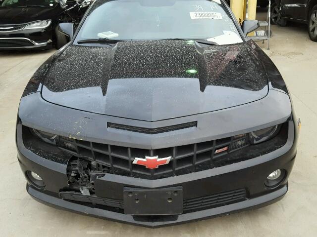 2G1FK1EJ3D9222628 - 2013 CHEVROLET CAMARO 2SS BLACK photo 7