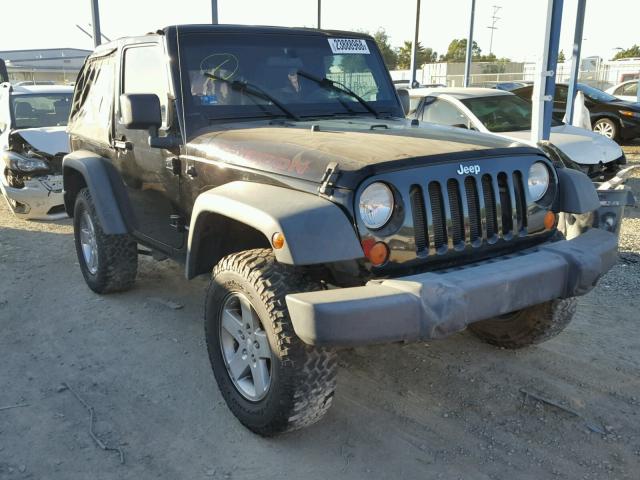 1J4FA241X8L528865 - 2008 JEEP WRANGLER X BLACK photo 1