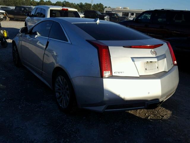 1G6DK1E3XC0152704 - 2012 CADILLAC CTS PERFOR SILVER photo 3