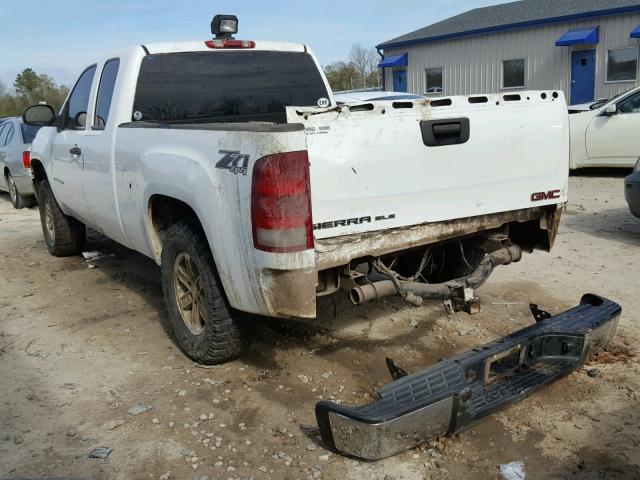 2GTEK19JX71533523 - 2007 GMC NEW SIERRA WHITE photo 3