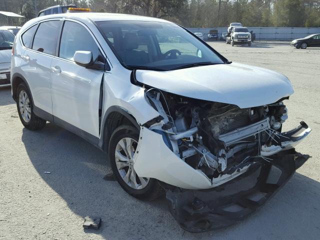 5J6RM4H50EL089751 - 2014 HONDA CR-V EX WHITE photo 1