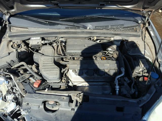 1HGEM220X4L037677 - 2004 HONDA CIVIC EX ნაცრისფერი ფოტო 7