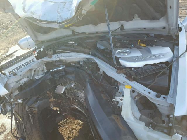 JN8DR09Y42W711981 - 2002 NISSAN PATHFINDER SILVER photo 7