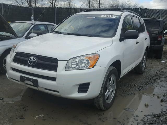 JTMBF33V39D001293 - 2009 TOYOTA RAV4 WHITE photo 2