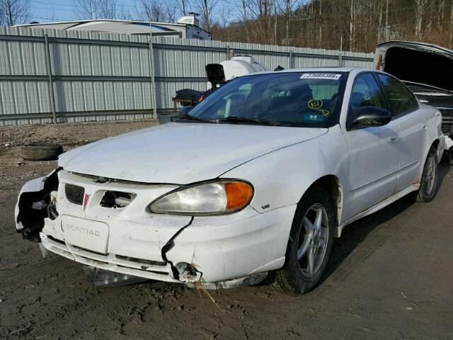 1G2NF52E54M512768 - 2004 PONTIAC GRAND AM S WHITE photo 2