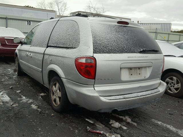 2D8GP44L85R122559 - 2005 DODGE GRAND CARA SILVER photo 3