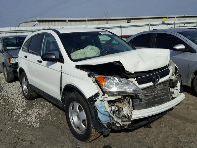 5J6RE48357L007320 - 2007 HONDA CR-V LX WHITE photo 1