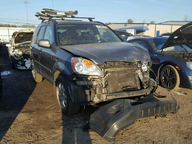 SHSRD77826U404016 - 2006 HONDA CR-V EX GRAY photo 1