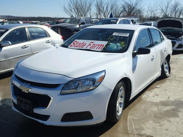 1G11B5SL4EF134803 - 2014 CHEVROLET MALIBU LS WHITE photo 2