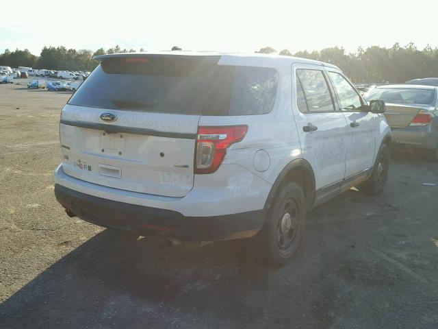 1FM5K8AR3DGA89874 - 2013 FORD EXPLORER P WHITE photo 4