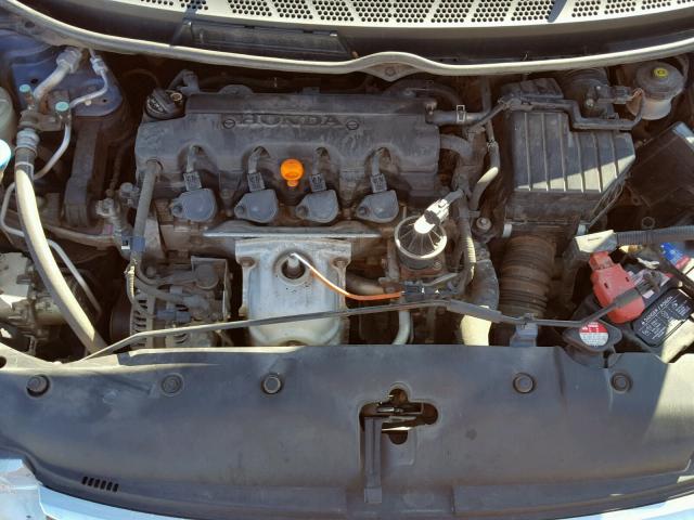 19XFA16939E014420 - 2009 HONDA CIVIC EXL BLUE photo 7