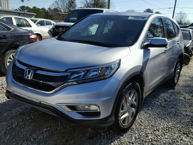 2HKRM3H53GH567510 - 2016 HONDA CR-V EX SILVER photo 2