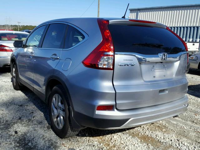 2HKRM3H53GH567510 - 2016 HONDA CR-V EX SILVER photo 3