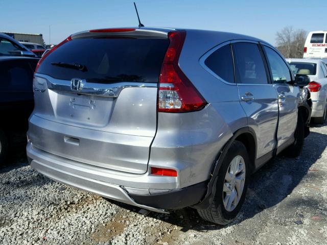 2HKRM3H53GH567510 - 2016 HONDA CR-V EX SILVER photo 4