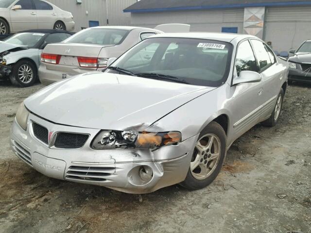 1G2HX54K014252689 - 2001 PONTIAC BONNEVILLE SILVER photo 2