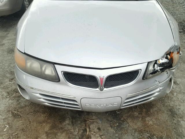 1G2HX54K014252689 - 2001 PONTIAC BONNEVILLE SILVER photo 9