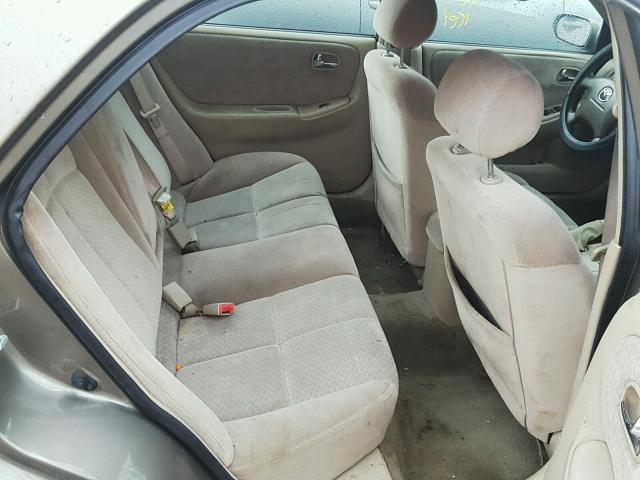 1YVGF22C125280138 - 2002 MAZDA 626 LX BROWN photo 6