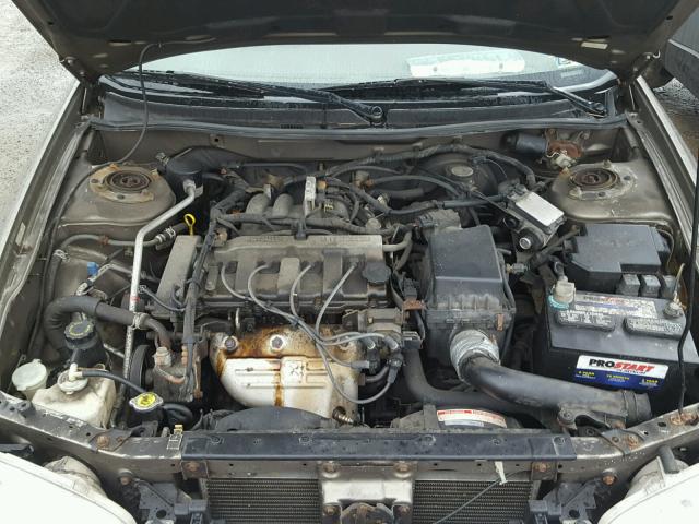 1YVGF22C125280138 - 2002 MAZDA 626 LX BROWN photo 7