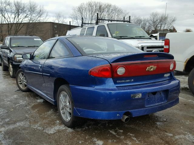 1G1JH12F757171064 - 2005 CHEVROLET CAVALIER L BLUE photo 3