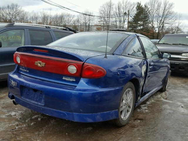 1G1JH12F757171064 - 2005 CHEVROLET CAVALIER L BLUE photo 4