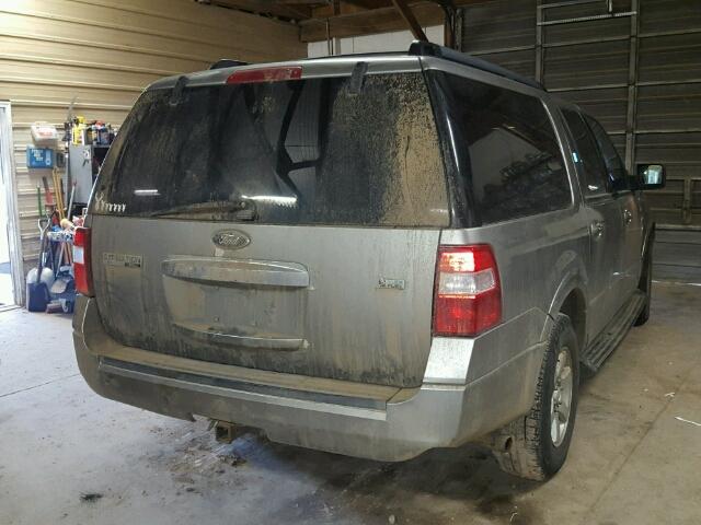 1FMFK16599LA10269 - 2009 FORD EXPEDITION GRAY photo 4