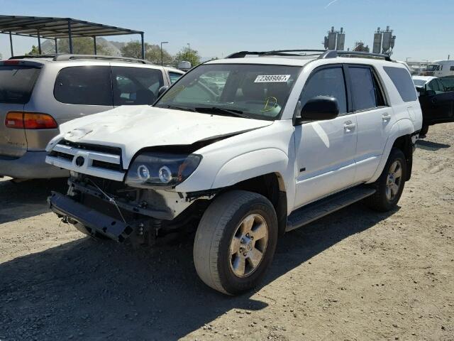 JTEZU14R230014878 - 2003 TOYOTA 4RUNNER WHITE photo 2