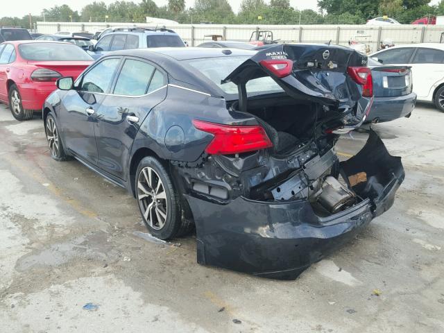 1N4AA6APXGC420637 - 2016 NISSAN MAXIMA 3.5 GRAY photo 3