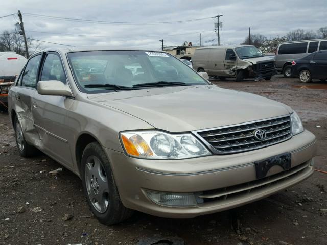 4T1BF28B83U316876 - 2003 TOYOTA AVALON XL GOLD photo 1