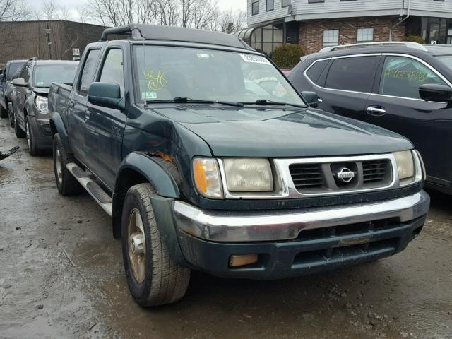 1N6ED27Y0YC363620 - 2000 NISSAN FRONTIER C GREEN photo 1