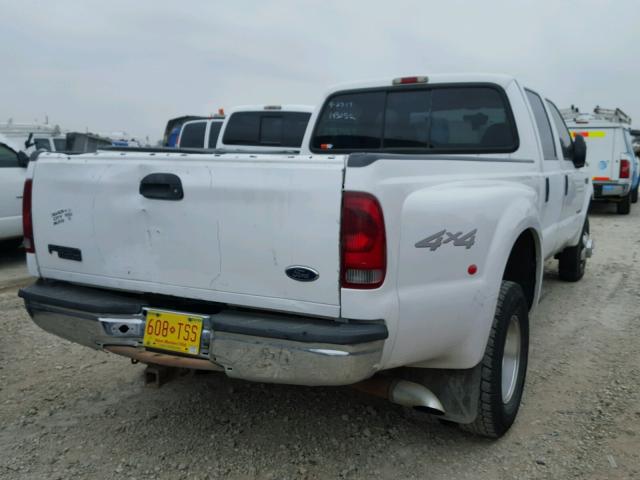 1FTWW33F7YED42151 - 2000 FORD F350 SUPER WHITE photo 4