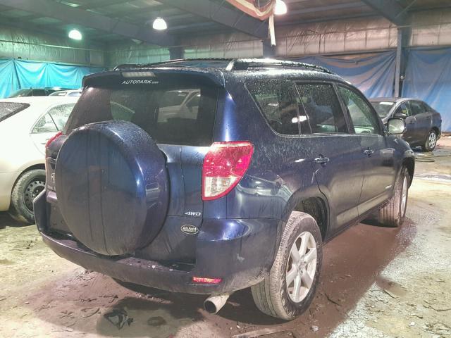 JTMBD31V365049679 - 2006 TOYOTA RAV4 LIMIT BLUE photo 4